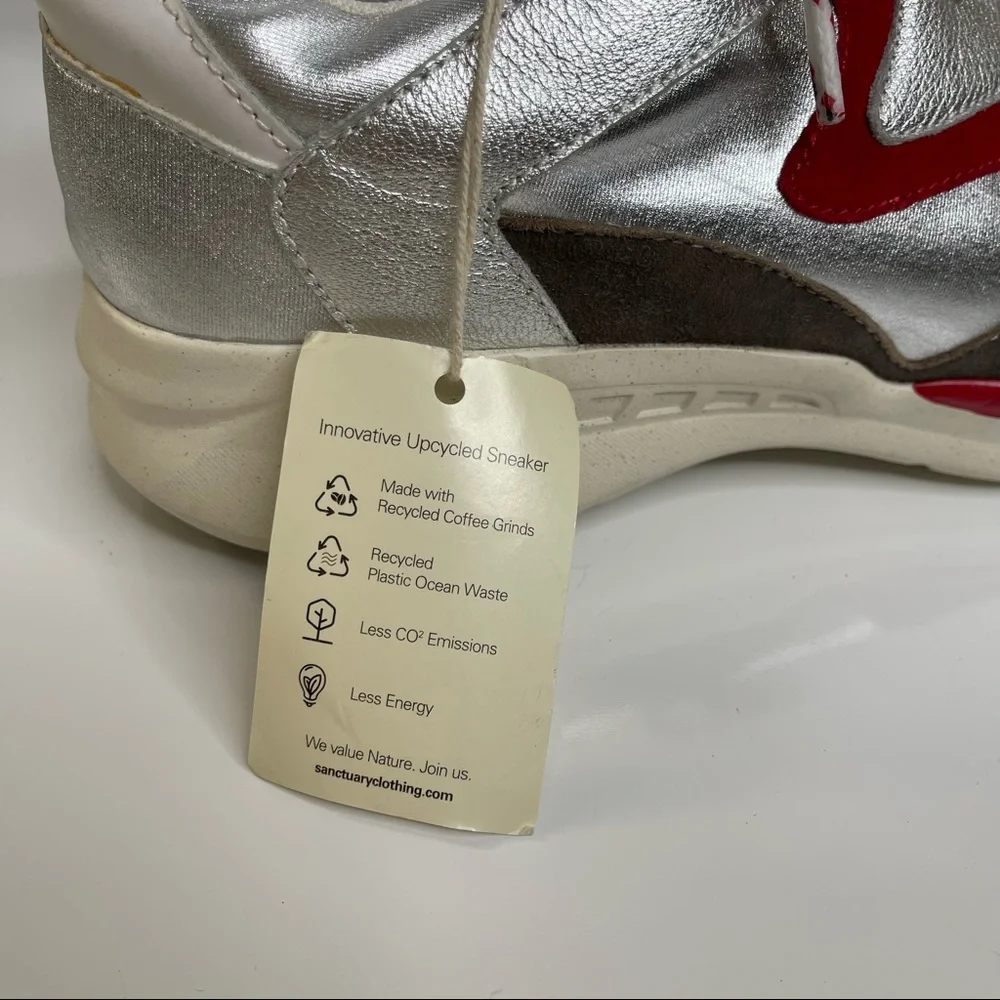 Sanctuary Groove 90s Recycle Sneaker Athletic Shoe Workout Smart Creation Sz 11